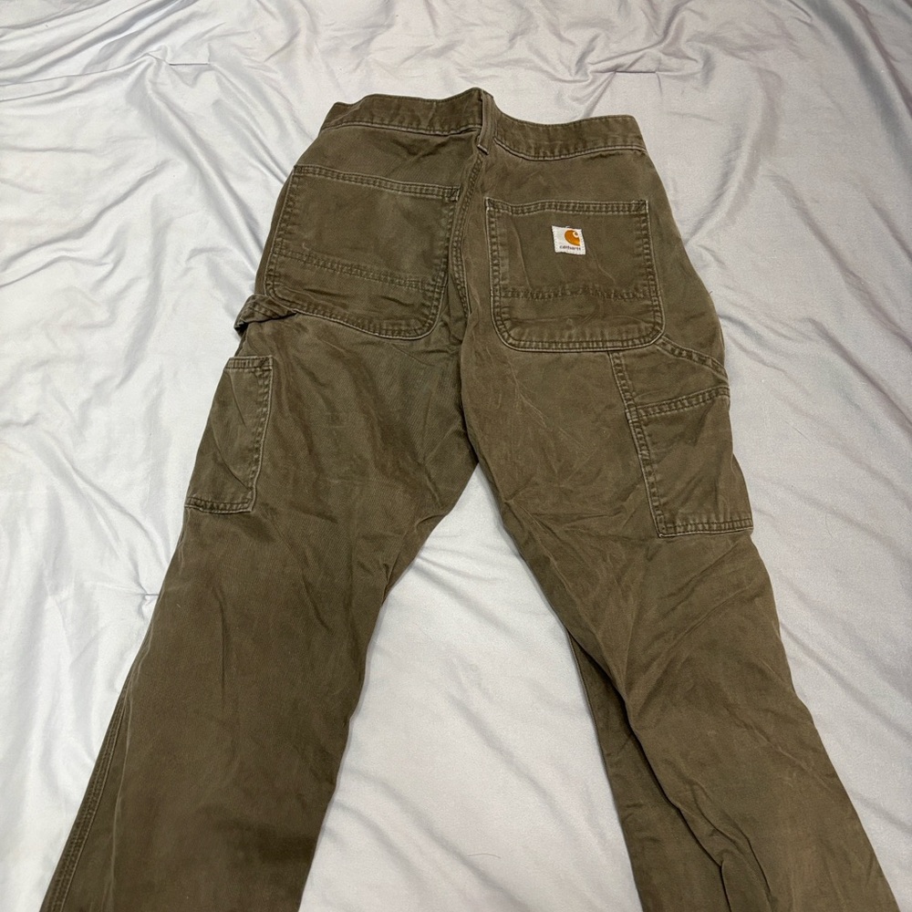 Carhartt Men's Olive Cargo Pants
